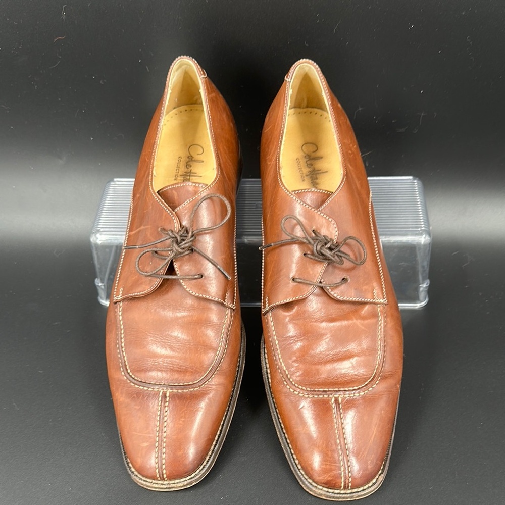 Cole Haan Men's Brown Leather Dress Shoes NikeAir